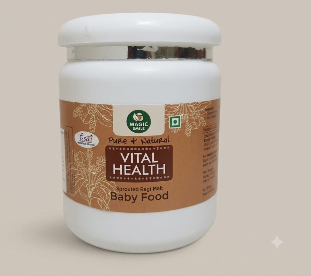 Sprouted Ragi Malt Baby Food